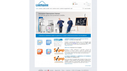 Carpigiani SpA - portale istituzionale