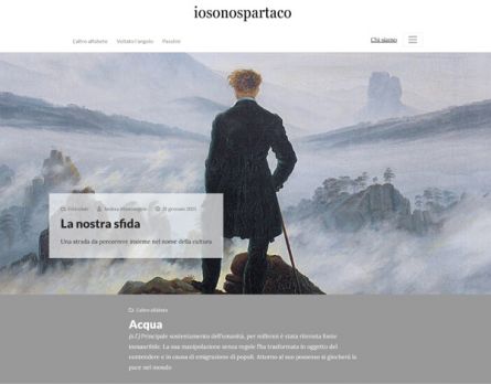Il sito web, sviluppato da Antherica Srl,  stato progettato per garantire un'esperienza di lettura semplice e intuitiva, con un design elegante che valorizza i contenuti editoriali e una struttura pensata per favorire l'accessibilit e la fruizione da parte di tutti.